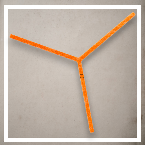 Dystans Do Paneli Sciennych 3D Heksagon Filcowe Akustyczne Soft na Arena.pl