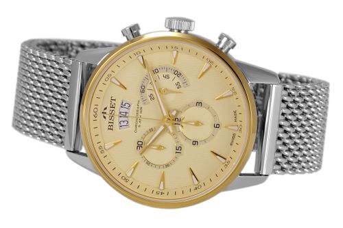 BISSET BSDE88 - CHRONOGRAF (zb080b) na Arena.pl