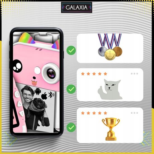 MINI DRUKARKA DRUKUŚ TERMICZNA APARAT NATYCHMIASTOWY DLA DZIECI i 11 ROLEK na Arena.pl