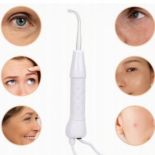 DARSONVAL DERMA WAND 4 PELOTY PIELĘGNACJA ELEKTRODY DO TWARZY WŁOSÓW CIAŁA na Arena.pl