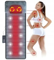 Materac masujący mata masująca shiatsu do masażu 3 strefy grzania Gateway