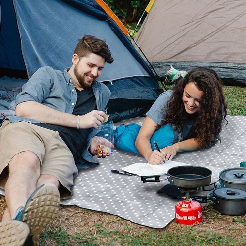 Koc piknikowy 200x200 groszki na Arena.pl