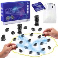 Kamienie Magnetyczne Gra Rodzinna Strategiczna w Szachy Magnetic Magnesy