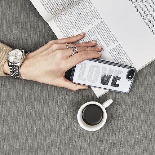 Puro Aqua Love - Etui iPhone X (White) na Arena.pl