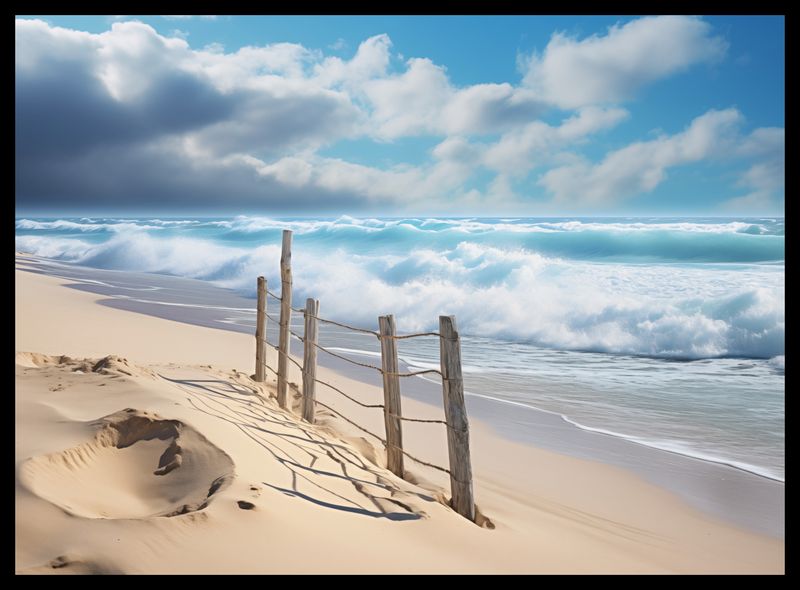 Plakat 55x40cm Szepty Oceanu zdjęcie 2