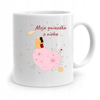 Kubek Prezent Na Walentynki Moja Gwiazdka Z Nieba Z Nadrukiem Ze Zdjęciem