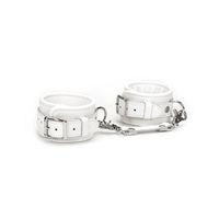 kajdanki fuji white ankle cuffs liebe seele