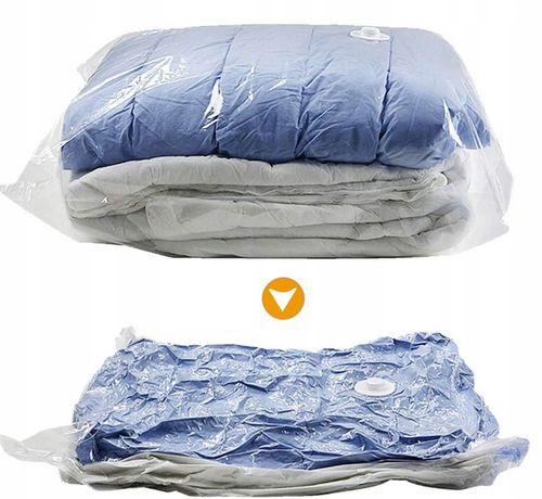 WORKI PRÓŻNIOWE Na Ubrania Pościel Torby, ZESTAW 10 SZTUK + POMPKA na Arena.pl