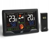 DOKŁADNA STACJA POGODOWA BEZPRZEWODOWY TERMOMETR WILGOTNOŚĆ PROGNOZA