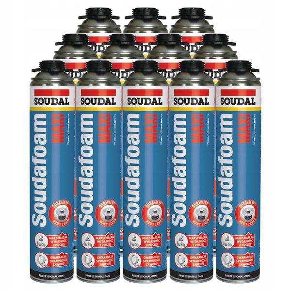 Piana montażowa Soudal 870 ml MAXI zdjęcie 4