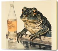 Obraz 100x90cm Refleksje Błotniaka