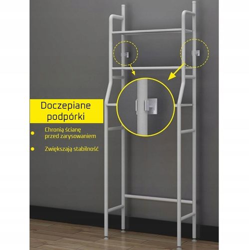 PÓŁKA STOJĄCA NAD TOALETĘ WC SEDES UBIKACJĘ ŁAZIENKOWA SZAFKA REGAŁ 3 PÓŁKI na Arena.pl
