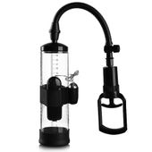 Pompka Powiększająca Penisa - Powerpump Max Vibrating Black&Clear