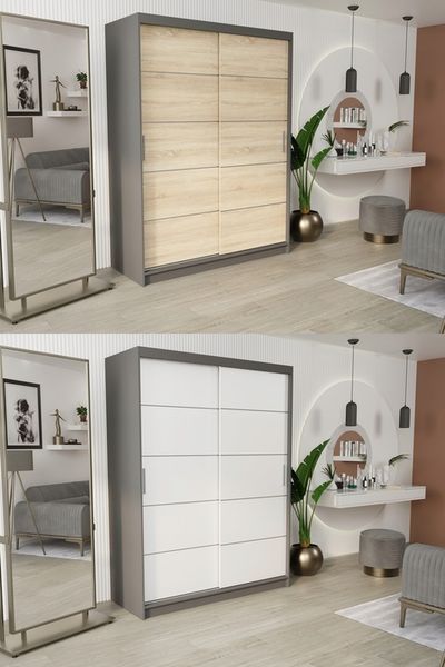 Szafa przesuwna Rivano IV 150 cm zdjęcie 3