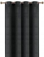 ZASŁONA WELUROWA NA PRZELOTKACH 140X250 VELVET GRUBA ZACIEMNIAJĄCA WELUR