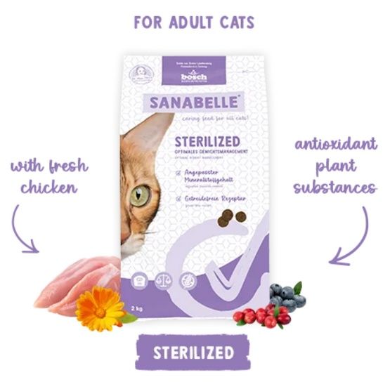 Sanabelle Sterilized 8kg zdjęcie 2