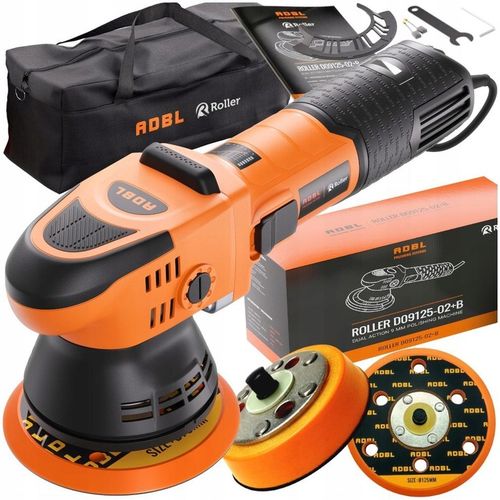 ADBL ROLLER D09125-02+B POLERKA + TORBA MASZYNA POLERSKA DUAL-ACTION DA 9MM na Arena.pl