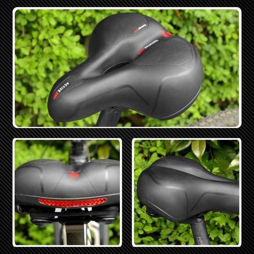 WYGODNE SIODEŁKO ROWEROWE SIODŁO SPORTOWE MIĘKKIE SZEROKIE EXTRA WENTYLACJA na Arena.pl