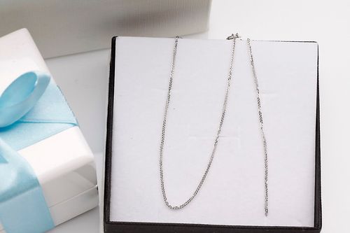 srebrny łańcuszek pancerka 42cm na Arena.pl