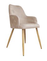 Krzesło WESTA noga dąb MG06 jasny brąz