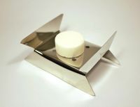 Kuchenka metalowa do podgrzewania i gotowania