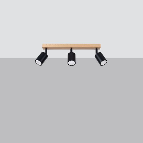 Plafon VERDO 3L czarny na Arena.pl