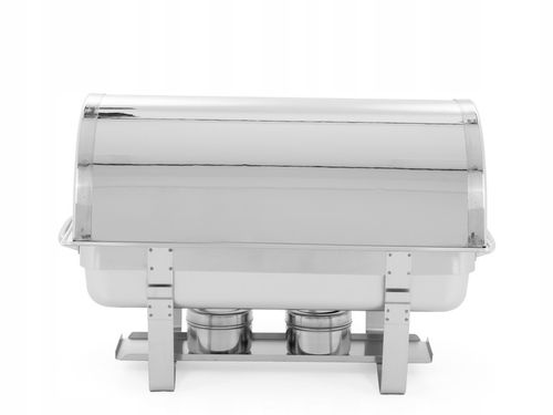 PODGRZEWACZ GN 1/2 DO POTRAW GASTRONOMICZNY 2X4 L ROLL-TOP INOX PRESTONA na Arena.pl