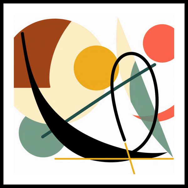 Plakat 70x70cm Ruch Sztuki zdjęcie 3