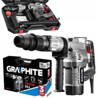 MŁOT WYBURZENIOWY SDS MAX 1300W WALIZKA GRAPHITE