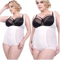 Orirose BODY mocno WYSZCZUPLAJĄCE modelujące brzuch talię PUSH-UP SIZE PLUS