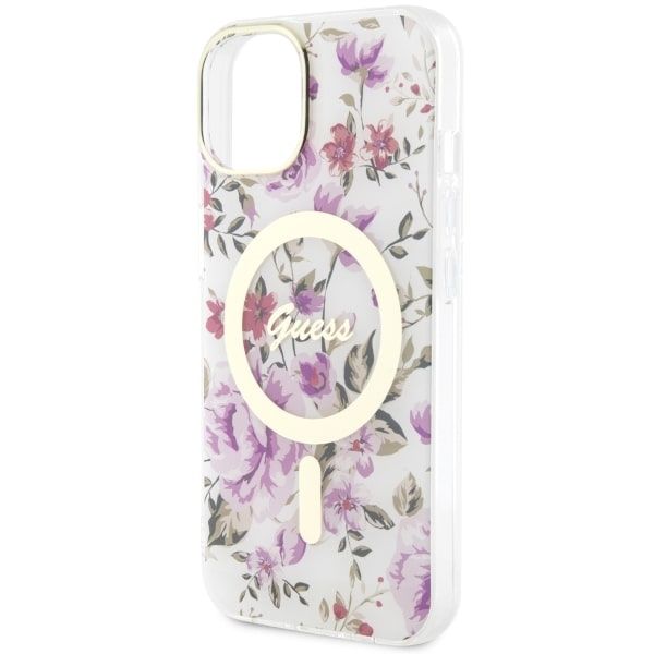 Etui Guess do iPhone 15, iPhone 14, iPhone 13, Przezroczysty, MagSafe zdjęcie 6
