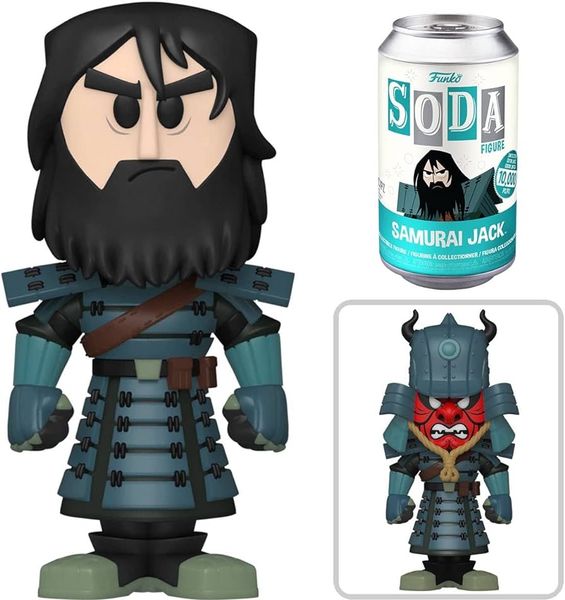 Funko Soda Samurai Jack Armored Vinyl puszka zdjęcie 1