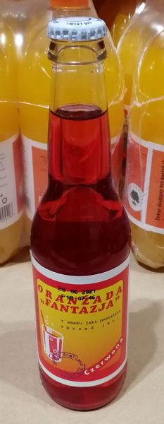 Oranżada FANTAZJA Czerwona 330ml zdjęcie 1