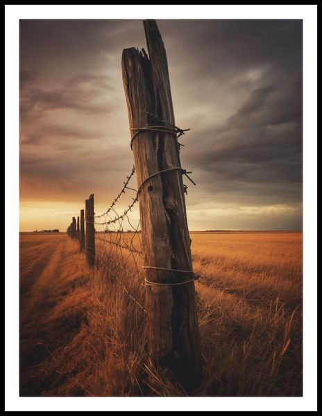 Plakat 60x80cm Zachód na Pograniczu zdjęcie 3
