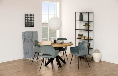 Regał Newcastle wysoki czarny na Arena.pl