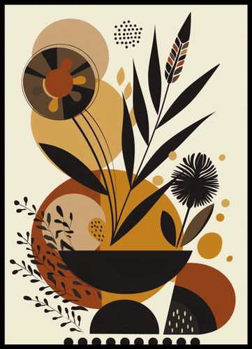 Plakat 50x70cm Ogrody Geometryczne na Arena.pl