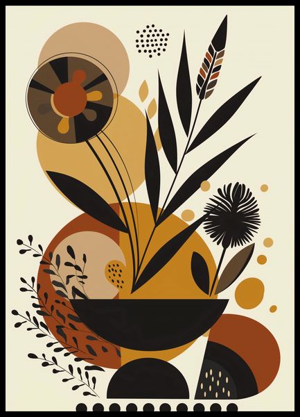 Plakat 50x70cm Ogrody Geometryczne zdjęcie 2