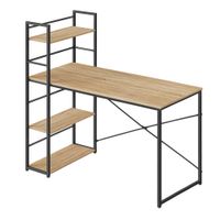 Biurko Komputerowe MAX 4.0 - sonoma / nogi czarne