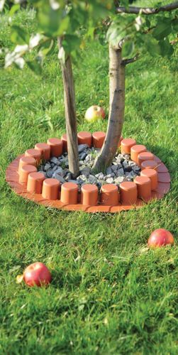 Palisada ogrodowa z kołnierzem IPAL7 | Brązowy na Arena.pl