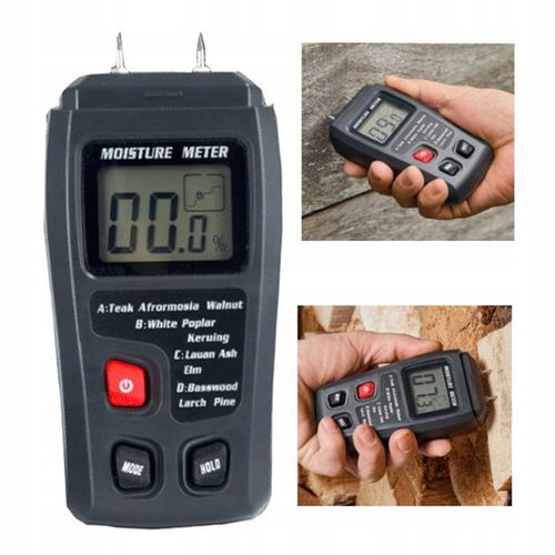 Miernik Tester Wilgotności Drewna LCD Kraft&Dele na Arena.pl