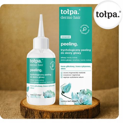 Peeling Trychologiczny do Skóry Głowy Łagodzący Podrażnienia Wydajny 100ml na Arena.pl