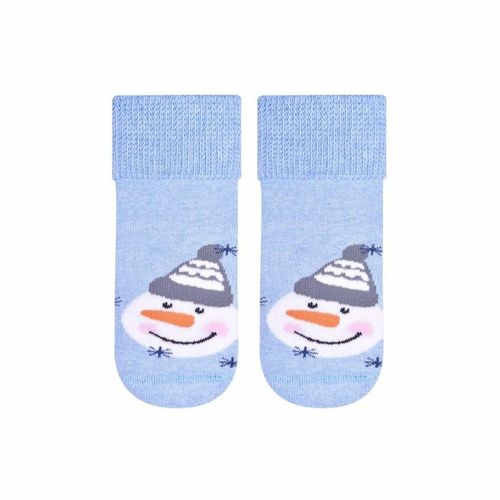 SKARPETY FROTTE NIEMOWLĘCE 156 17-19 011 bordowy na Arena.pl