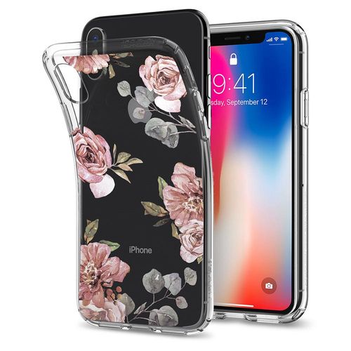 SPIGEN LIQUID CRYSTAL Apple iPhone X - AQUARELLE ROSE na Arena.pl