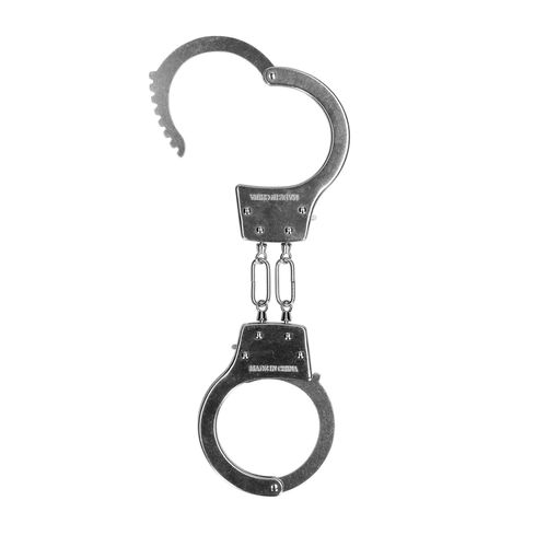 metal hand cuffs   silver na Arena.pl