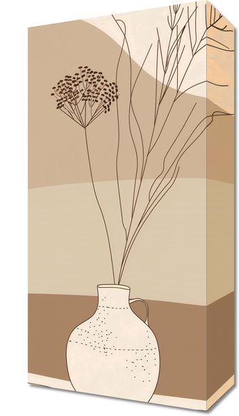 Obraz 20x40cm Kojący Wazon zdjęcie 1