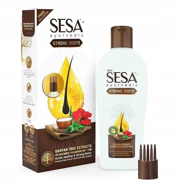 Olejek do włosów Strong Roots Sesa 110ml zdjęcie 1
