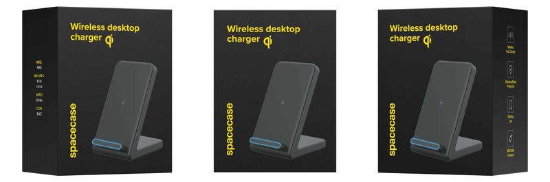 Spacecase Wireless Charger Wm6B Black zdjęcie 12