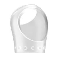 sinner gear no.45 pierścień anatomiczny z kulkowym paskiem tpe czarny