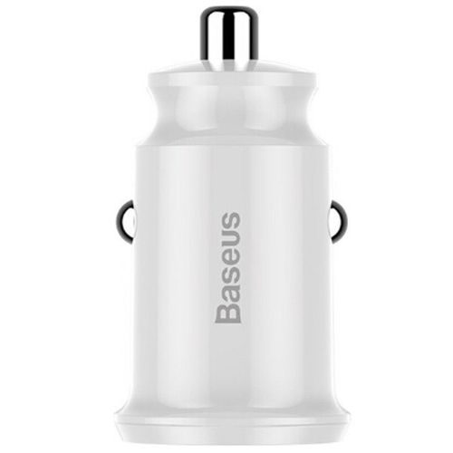 Ładowarka samochodowa Baseus Grain 2x USB 5V 3.1A - biała na Arena.pl