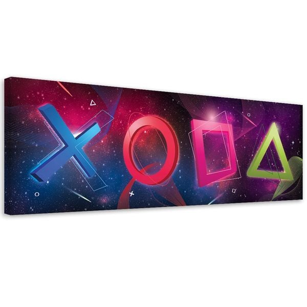 Emaga Obraz na płótnie, Kontroler abstrakcja - 90x30 zdjęcie 1